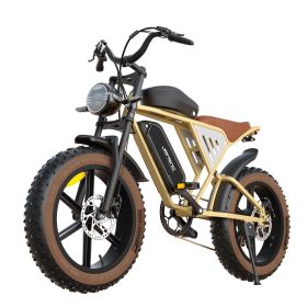 Electric Bike 20" x 4.0 Electric Bike for Adults with 750W Brushless Motor, 48V 34Ah Removable Dual Battery, Extra Long Cruising Range,7-Speed Transmi