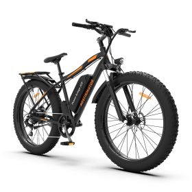 (Do Not Sell on Amazon) AOSTIRMOTOR 26" 750W Electric Bike Fat Tire P7 48V 13AH Removable Lithium Battery for Adults with Detachable Rear Rack Fender